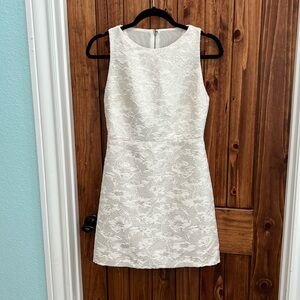 Alice+Olivia ivory dress